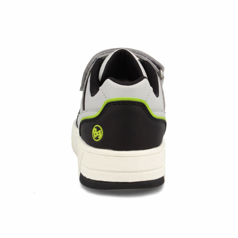 Zapatilla Ni&ntilde;o Bubblegummers Arnie Gris Claro - Blanco image number 2.0